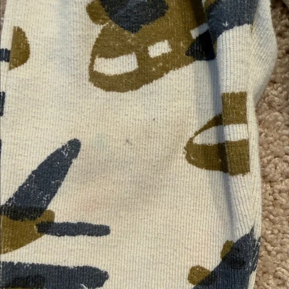 Zara Kids Airplane Print Matching Set - Olive and Black - Picture 7 of 10